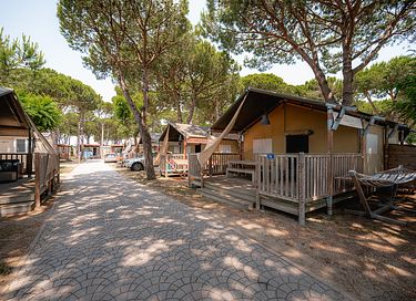 Glamping aan zee vlakbij Venetië in Italië - 67