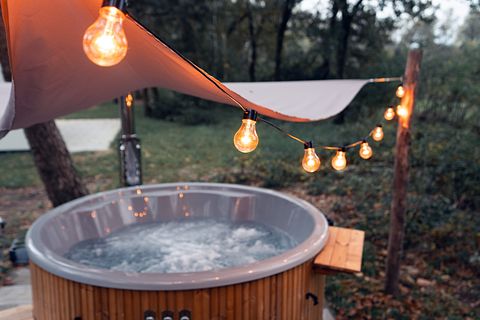 Luxury wellness forest lodge with hot tub - 2