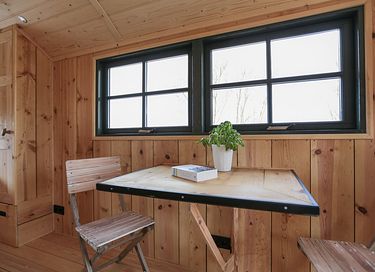 Houten pipowagen in prachtige omgeving - 9