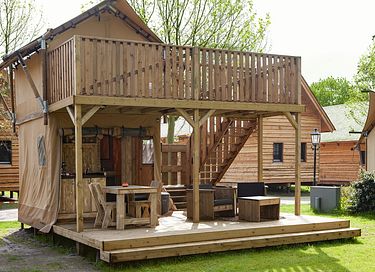 Tente glamping confortable pour 2 personnes - 2