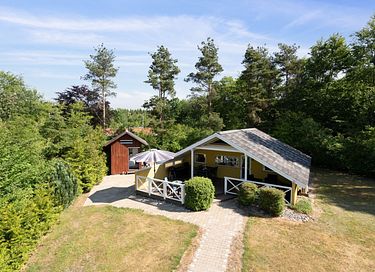 Groene vakantiehuis met terras en barbecue - 7