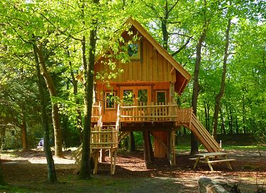 Cabane dans les arbres dans le Brabant-Septentrional (4 personnes)