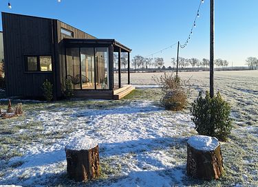 Tiny House met weids landelijk uitzicht - 24