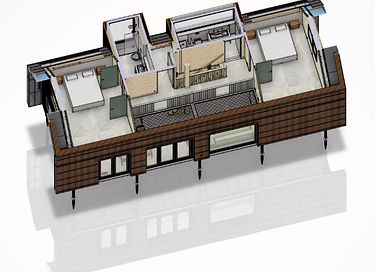 Maison forestière design et confortable, avec sauna - 29