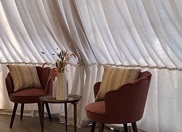Romantische verblijf in luxe glamping dome - 7