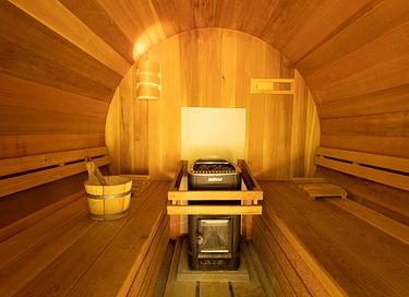 Finse bungalow met sauna & hottub in het bos - 17