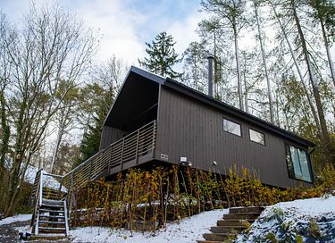 Forest cabin with sauna on a hill in Durbuy - 32