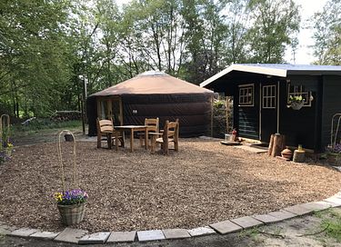 Knusse yurt vlakbij Drents natuurgebied - 7