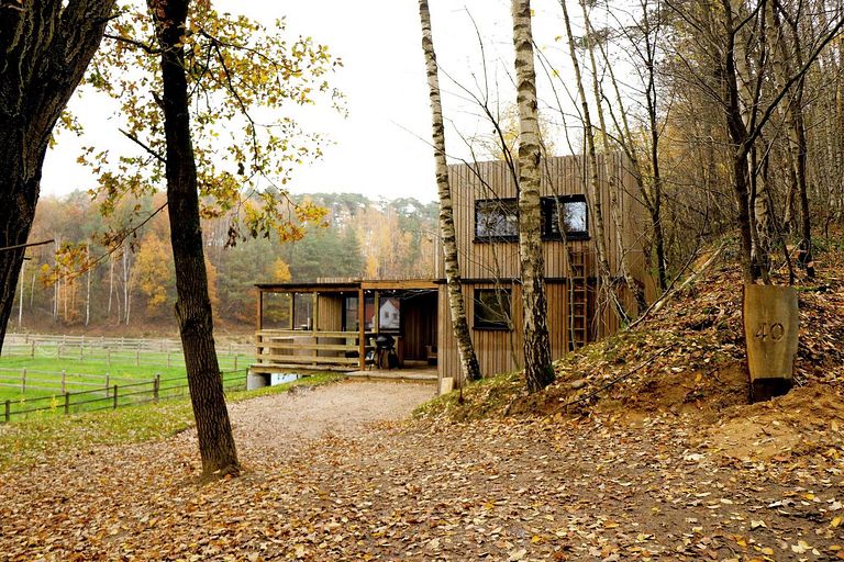 Ferienwohnung aus Holz mit Jacuzzi (8p) - 1