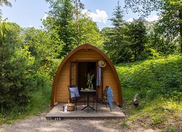 Geniet van de natuur in deze luxe pod