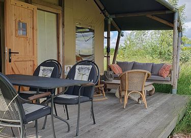 Glampingtent in Groningen met hottub - 2