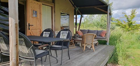 Glampingtent in Groningen met hottub - 2