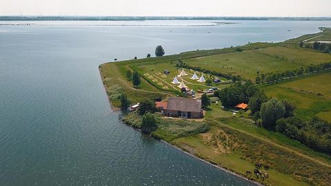 Bell tent (2p) op een fantastische plek - 2