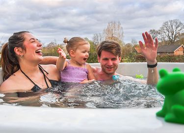 Kinderbungalow (6p) met warme bubbeltub  - 16