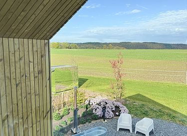Lodge met panoramisch bad en privé hottub - 11