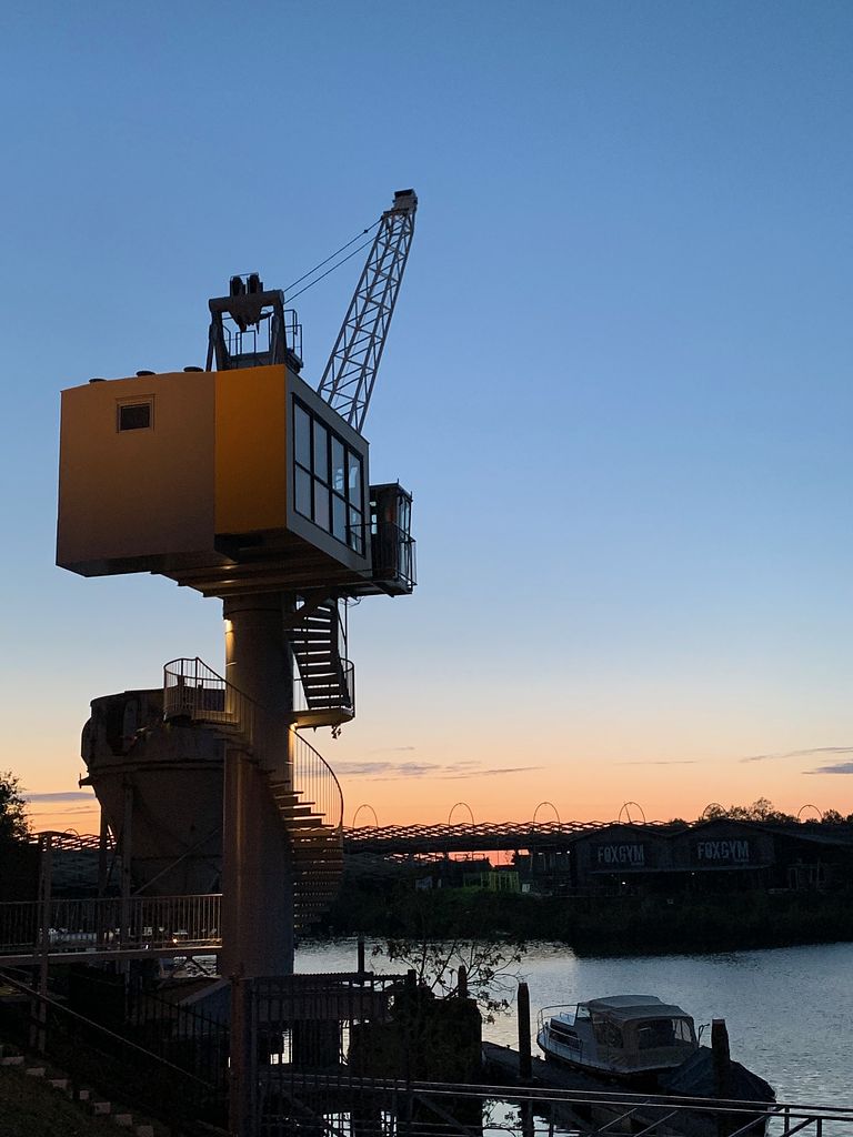 Rêver et pivoter sur une grue - 1