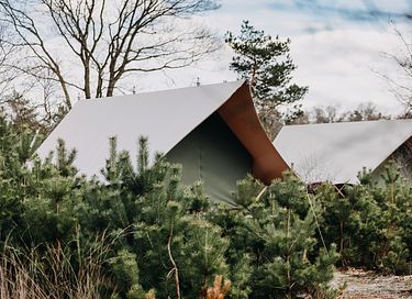 Luxe tent voor 4 pers. op bijzondere locatie - 8