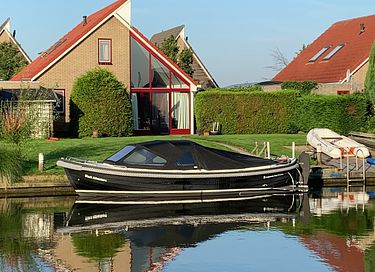 Vacation home on open water