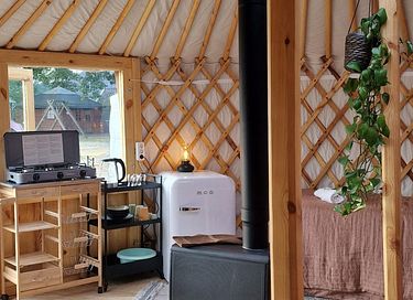 Panorama Yurt voor 2-4 personen - 14