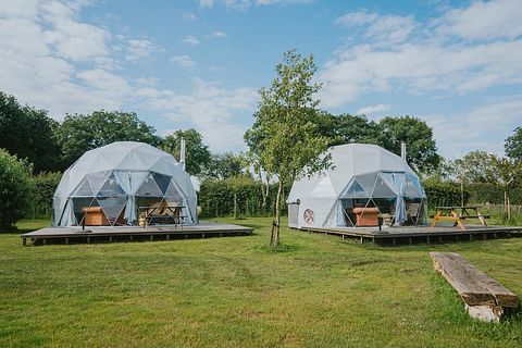 Luxe dome tent op leuke camping in Gelderland - 3