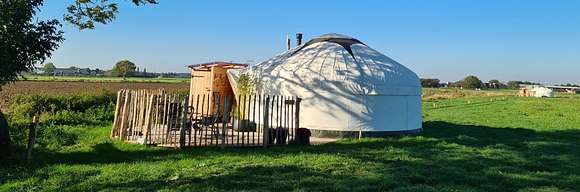 Overnachten in een yurt