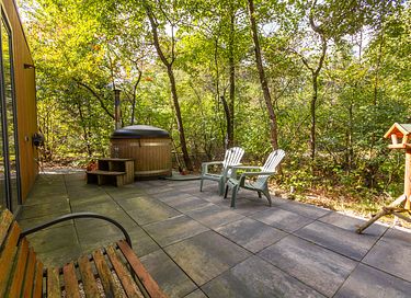 Luxe vakantiehuis (4p) met hottub in het bos - 2