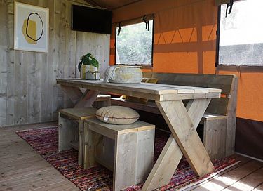 Luxe kamperen op de Veluwe met 5 personen - 3