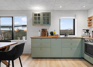 Træhus i en hyggelig dansk landsby - 14