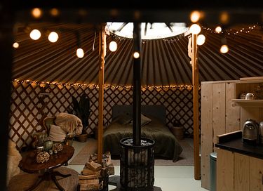Overnachten in een buitengewone Yurt  - 6