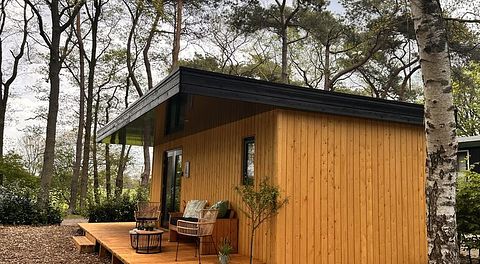 Tiny House auf Campingplatz in Drenthe - 3