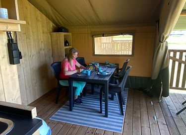 Safari tent on quiet location in Brabant - 9