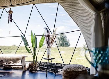 Panorama tent op uniek eiland in Zuid-Holland - 7