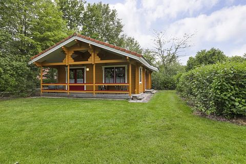 Wooden bungalow with sauna in nature - 3
