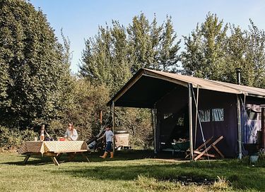 Casita de lona acogedora con ducha privada en la granja - 24