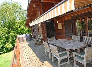 Houten chalet met grote tuin vlakbij Durbuy - 21