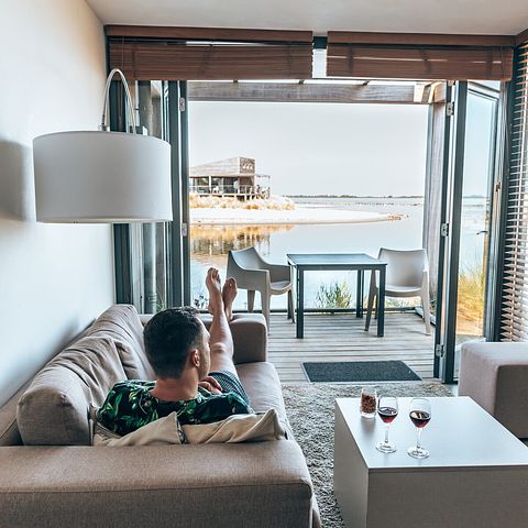 Hotelstudio voor 4 personen aan het water - 5