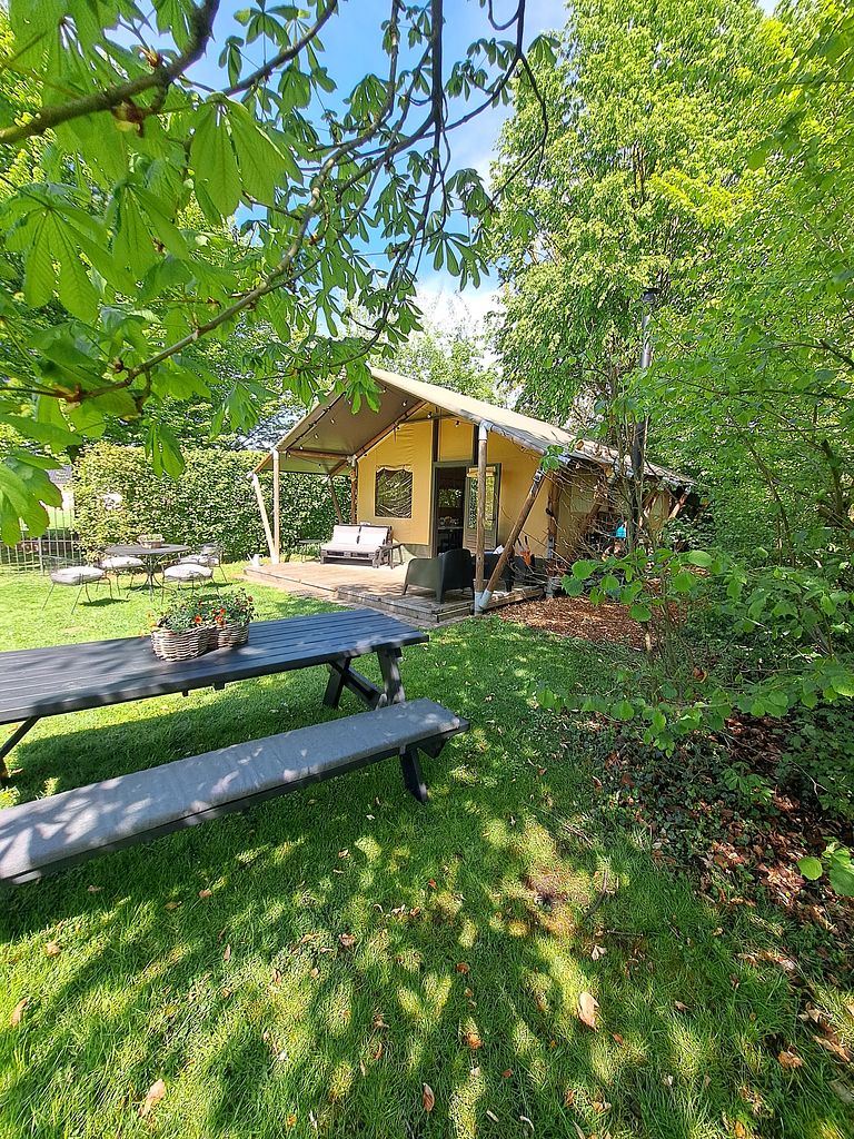 Luxe safaritent voor 4 personen - 1