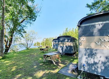 Zirkuswagen mit Seeblick in Yachthafennähe - 13