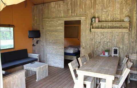 Family tent (7p) including kitchen and sanitary facilities - 5