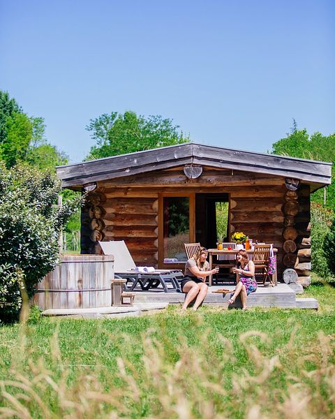 Stoere blokhut met privé hottub - 5