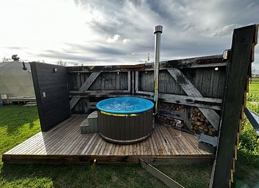 Glamping Dome mit privatem Whirlpool und Aussicht - 3