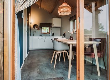 Luxe lodge in het weiland met privé hottub - 7