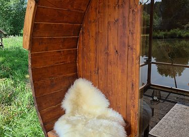 Tiny House mit Terrasse über dem Wasser - 2