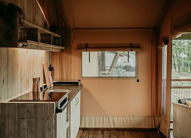 Luxe familie tent op de Veluwe - 18