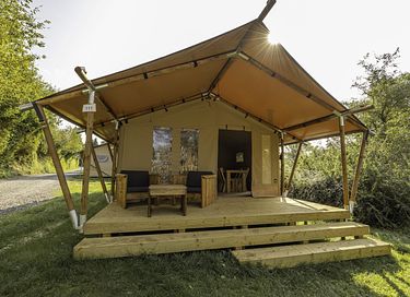 Leuke glampingtent in de Ardennen