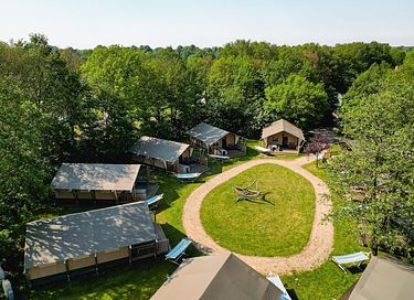 Luxe glampingtent op leuke camping  - 15