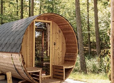 Nature lodge (6p) in Germany with own sauna - 2