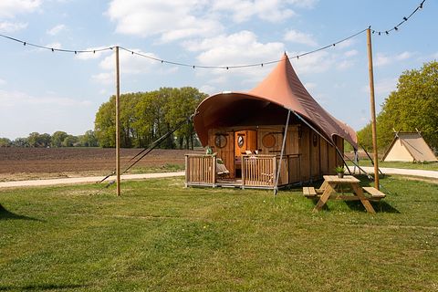 Luxury glamping lodge at versatile campsite - 2