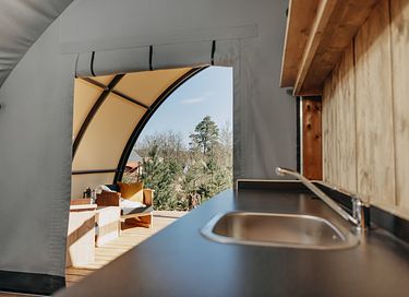 Design tent op de Veluwe voor 5 personen - 21