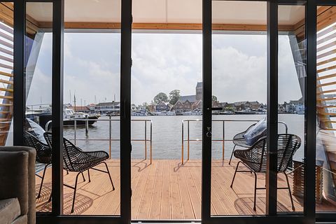 Houseboat in Grou met schitterend uitzicht - 2
